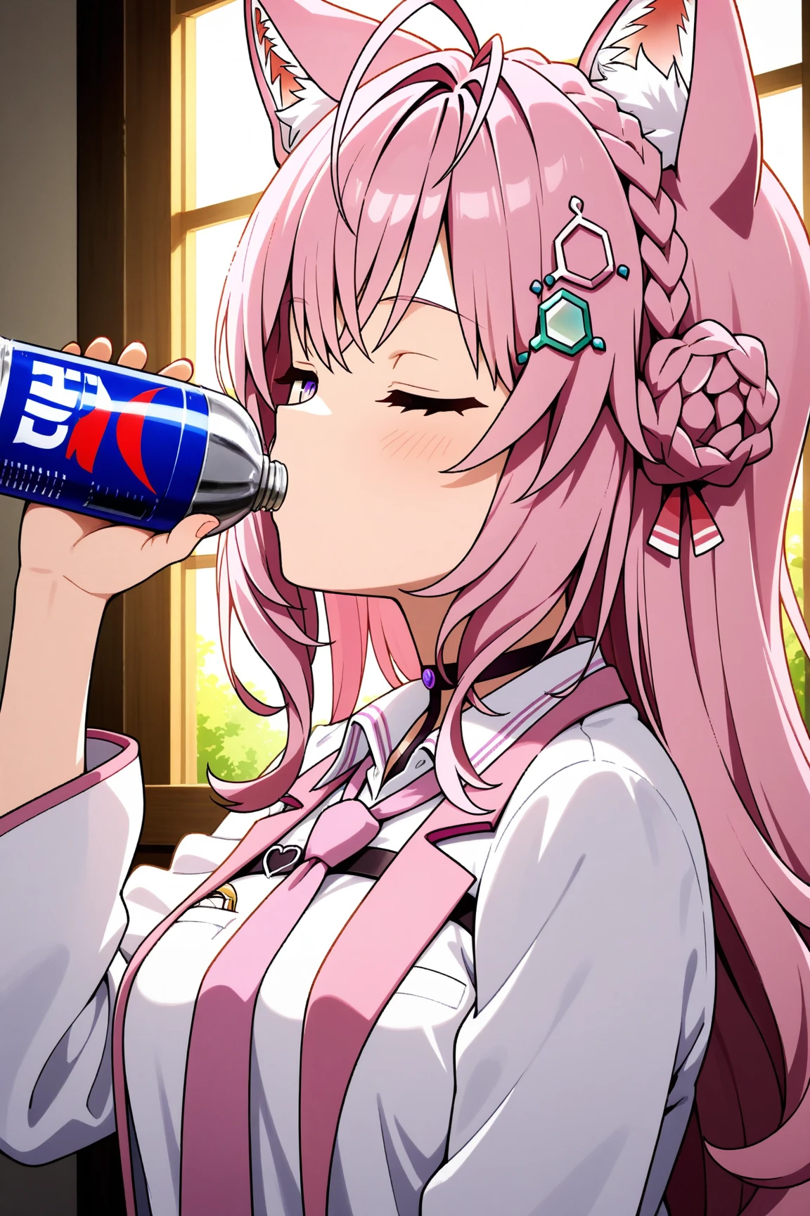 Hentai girl giving a blowjob