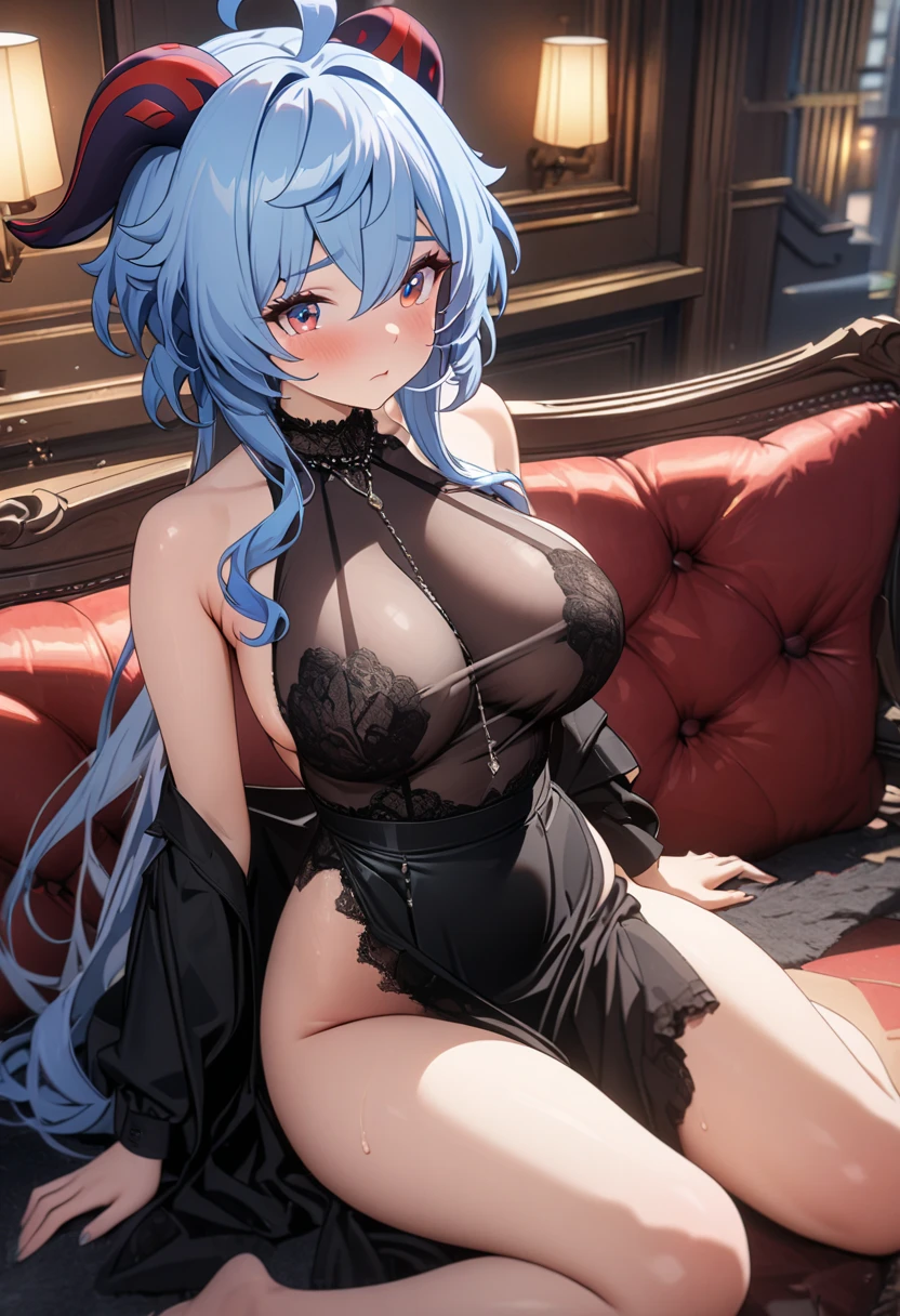 Ridiculous resolution, A high resolution, (masterpiece:1.4), ultra - detailed, 1girl,dual horsetail,Large of breast,比基尼,,realisticlying,Need,delicated,tmasterpiece,Impeccable