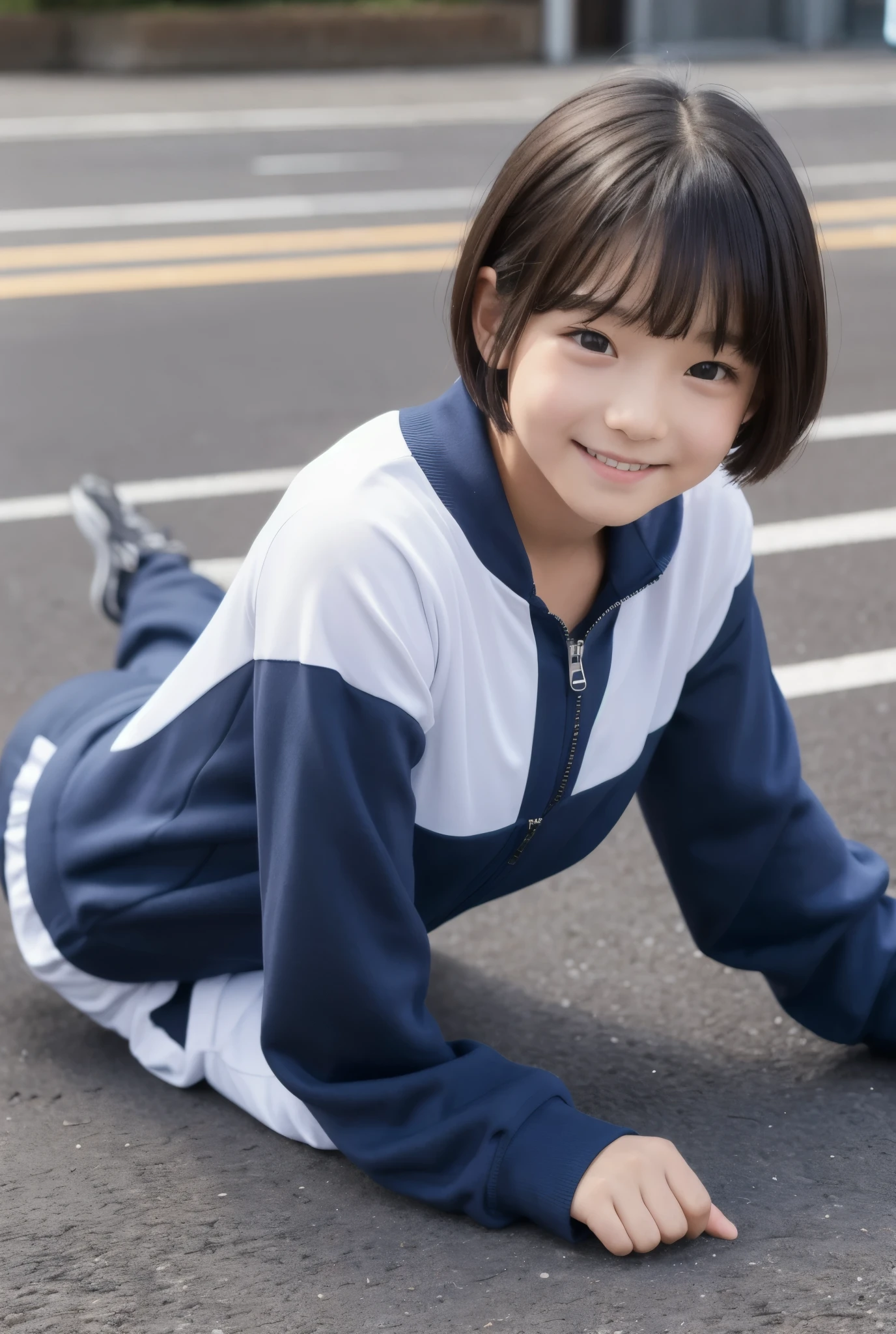 Reality、photograph、
Isoyama Sayaka、18-year-old、Small face、
Shortcuts,smile、
Cheerleader、squat、
Spread your legs wide、
Pussy