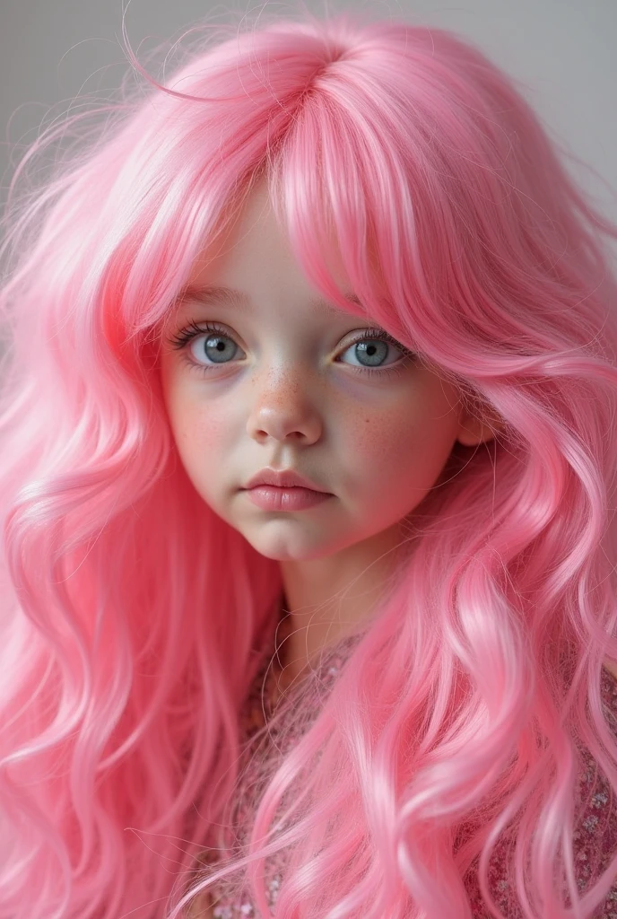 girl CHILD 10 years old, Loira russa bun in hair , gelado, diversas cores.