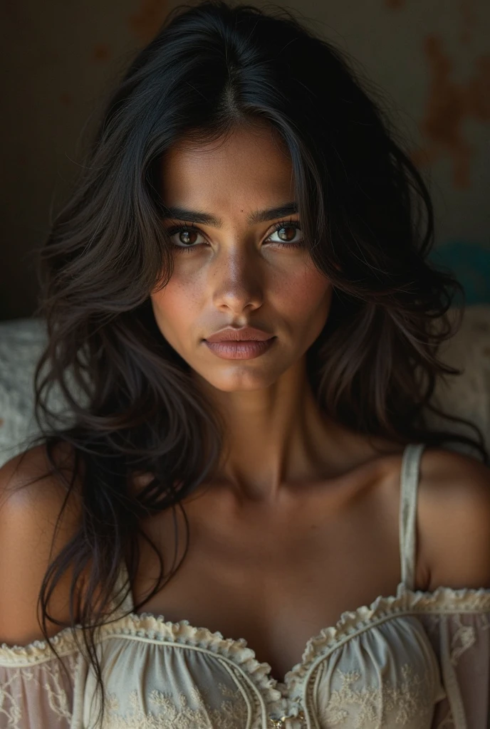 an young indian infertile woman