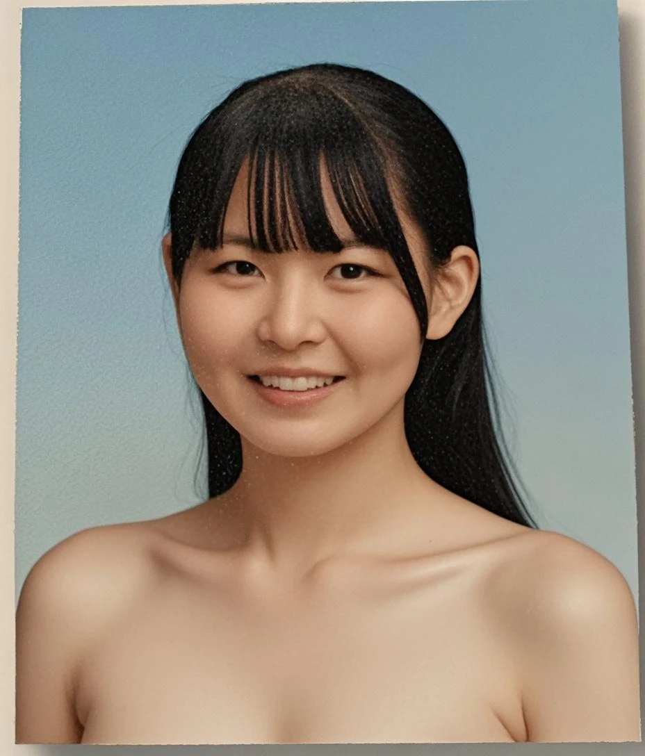 (8k、RAW Photos、Highest quality、masterpiece:1.2)、(Realistic、Realistic)、1 girl、((Completely naked、nude、nude:1.6))、Small breasts、(Thin arms)、((Flat Chest:1.6))、(Embarrassed expression:1.4)、(Straight face:1.6)、Lots of eyelashes、Add shine to your eyelids、skeletally correct