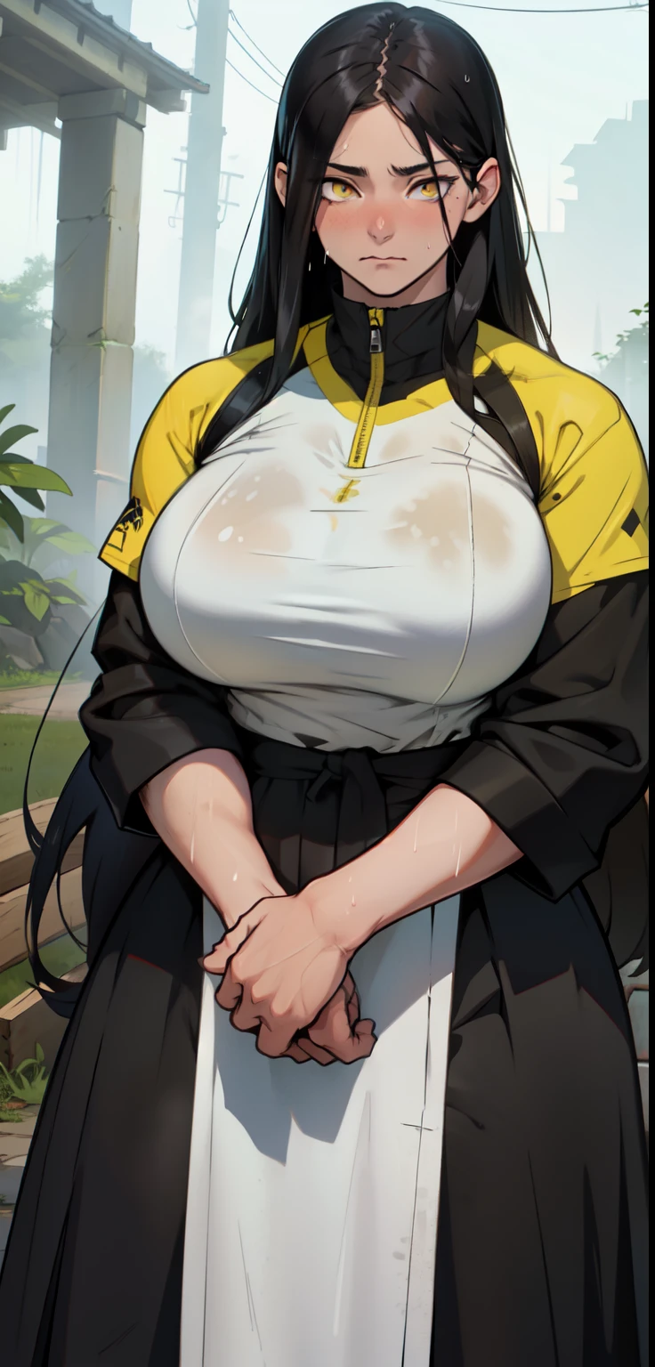 masterpiece, best quality, ultra-detailed, Potrait of beautiful , (chubby) (sexly), (plump), (curvy), (sexly), (Nude), ((tomboy)), (アニメ), (Breasts), (Plump), ((very short hair)), (boyish), (muscular), (naughty), (young), (Short Hair), (pudge face), (cute), (handsome), (Nude), (Big Areola), (Bad body odor), (Elegg), (purple eyes), ((thick)), (The eyes are hidden by the bangs), (Sinister), (insidious), (No light in my eyes),