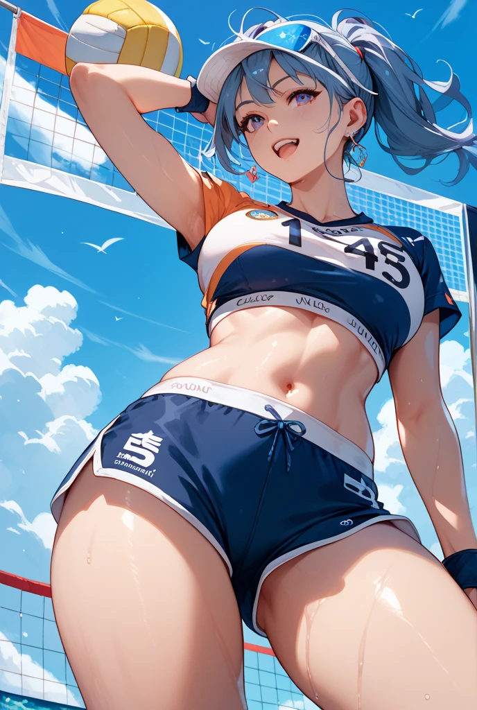 papel de parede da unidade 8k, Anatomicamente Correto, (((obra de arte))), (((melhor qualidade))), (((ultra detalhado))), (((high resolution))), ((Gracinha final)), perfect hands, dedo perfeito, (((boa anatomia))), Rosto lindo detalhado, Cabelo brilhante, (((Fix it))), (barriga), (curved), medium breasts, ((coxas grossas)), (((Sozinho))), ((Sorriso Sedutor)), (((corar))), 
QUEBRAR, (((sit astride the perfectly spherical shape 6-inch voleibol))), (((Encompassing a perfectly spherical 6" voleibol))), (((Perfectly spherical 6" voleibol fits perfectly crotch))), QUEBRAR, (((Rub the  Perfectly spherical 6" voleibol against crotch))), (masturbation), 
QUEBRAR, (Collared voleibol uniforms), sem mangas, ((buruma)), ((joelheira)), suco de buceta manchado, (cotoveleira), (((suor))), (((covered in suor))), ((deep breathing)), on the volleyball court, Interior, lighting,  olhando para o espectador, corpo todo, (spoken heart)