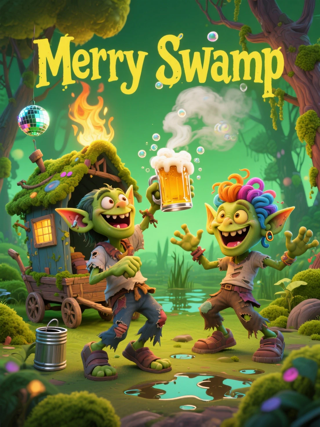 🍺 Весёлые зелёнышки! 🎉