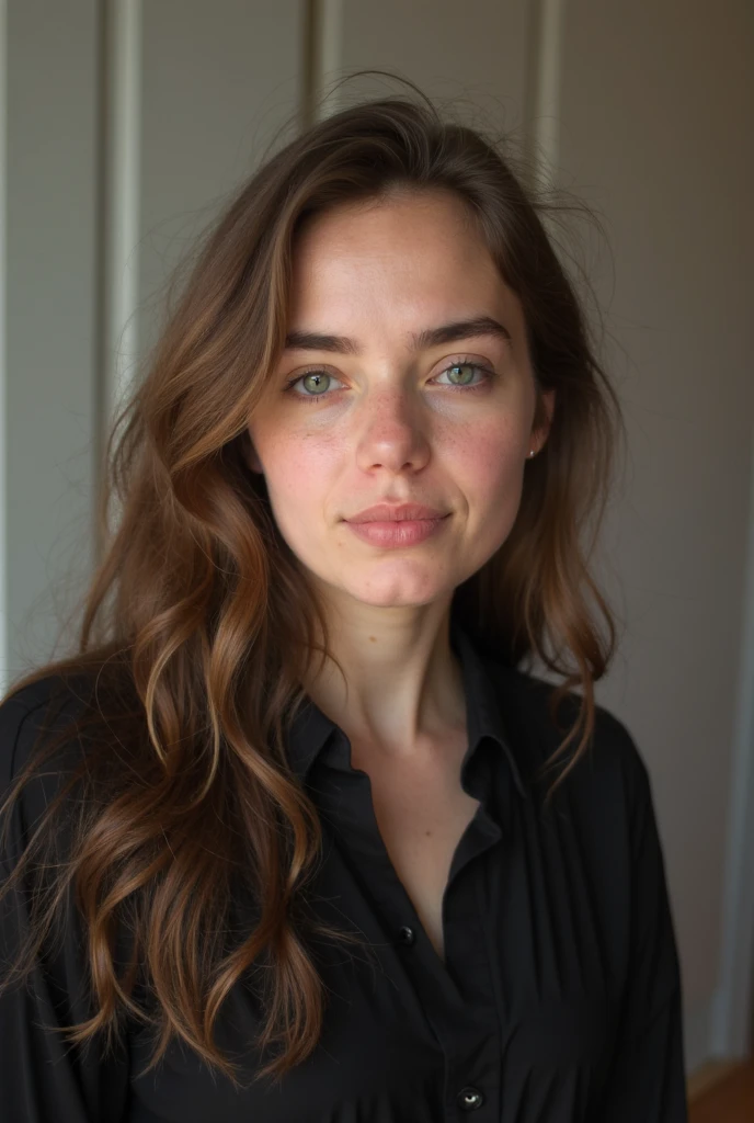 ((Mejor cMujer Completa, chica sexy con ojos cafe, , ultra realista, meticulosamente detallado, retrato de Ali Larter Cabello rubio y largo y ojos cafe grandes pecho grande., selfie de una mujer joven, en oficina , violeta myers, , maquillaje atractivo, looking directly at the camera, artegrama de la cara, maquillaje sutil, Impresionante foto de todo el cuerpo , en la oficina, permitiendo que la cara se vea claramente, retrato, Camisa color verde escotada, falda negra minifalda)), ((obra maestra)), (detallado), cara perfectaalidad)), ((obra maestra)), (detallado), cara perfecta