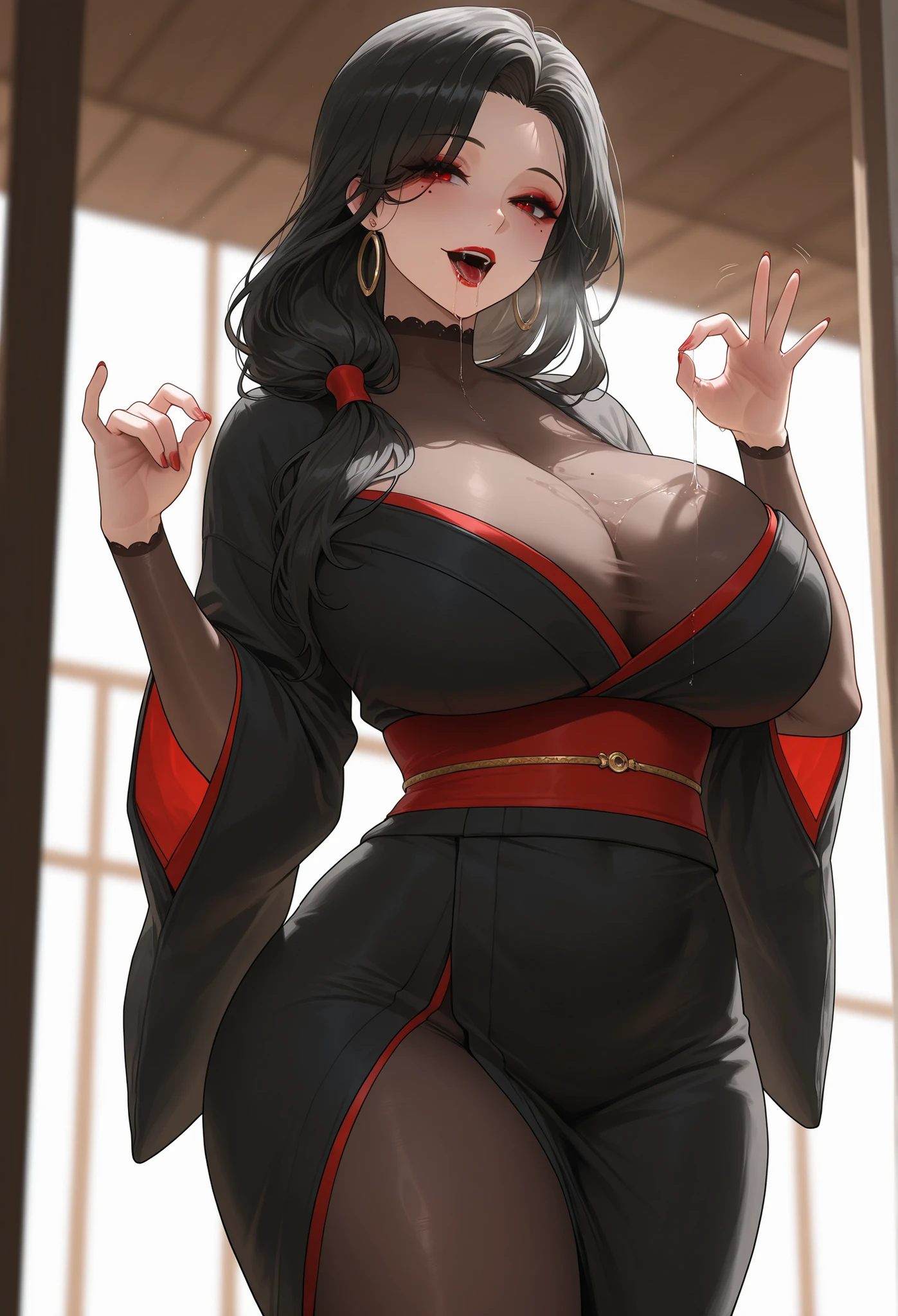 Anime - imagem de estilo de uma mulher em uma camisa branca e calcinha preta, anime sedutora, Oppai proportions, biomechanical oppai, thicc, Erza Scarlet como uma pessoa real, menina, Oppai, garotas de anime, mulher bonita sedutora do anime, mulher anime, menina animente, Menina anime na vil, menina anime bonita
