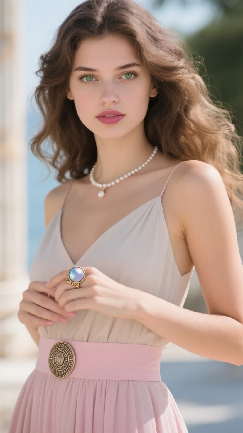 stars, standard, freckled face, Auto white balance, interesting lights and shadows, hyper-detailed, meditation, clamps, high quality photo, witches, (Photorealistic:1.4), Blue eyes, ((masterpiece)), sundress dress, antagonist, Road, rocks, ultra detailed eyes, overhaul,