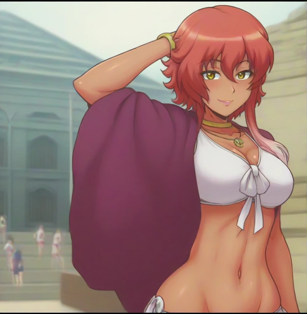 medieval style slingshot costume、expression of emotions、inside the castle、side boob、thin clothes、landscape illustration、Soggy body after taking a shower、Wet and transparent clothes、pink clothes、Too sexy outfit、Tearnote Yoko, 22 years old、long slit costume、Clothes that are loose around the chest、small breasts、High resolution