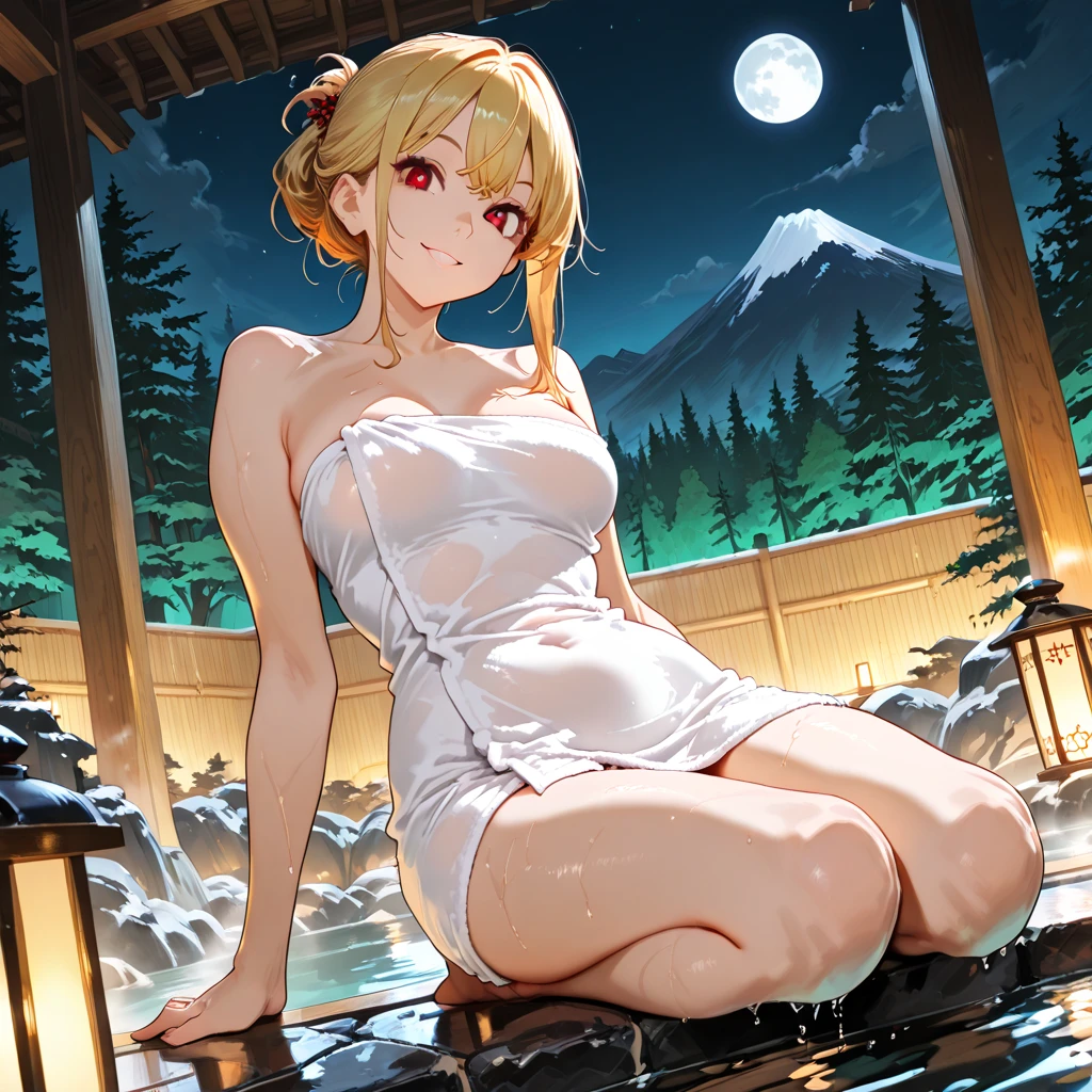 HonoluluKimonoKC
,(masterpiece:1.4),(best quality:1.4), (premium:1.4), (great illustration:1.4), (ultra-detailed:1.4),(art CG, 8K), KonishiCSA,1girl,solo,
full body,Starry Sky,blush,smile,onsen,