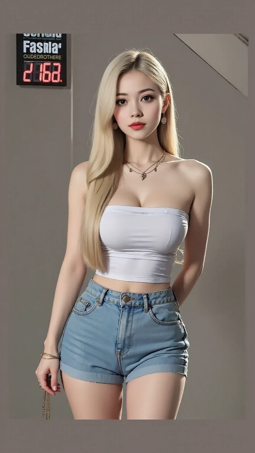 1girl, (Blue Eyes), (smiling :1.2), (Sana Minatozaki), (wide hips :1.2), Big , (big ass), (thin waist: 1.2), (thick and toned thighs :1.1), (Best Quality, 8k, Masterpiece: 1.3), Clear Focus: 1.2, Perfect Body Beauty: 1.4, strong abs, Highly detailed face and skin texture, detailed eyes, double eyelids, (shiny skin), (blonde long straight hair), (white t-shirt), (high waist jeans), lies on a couch, full body, in the living room