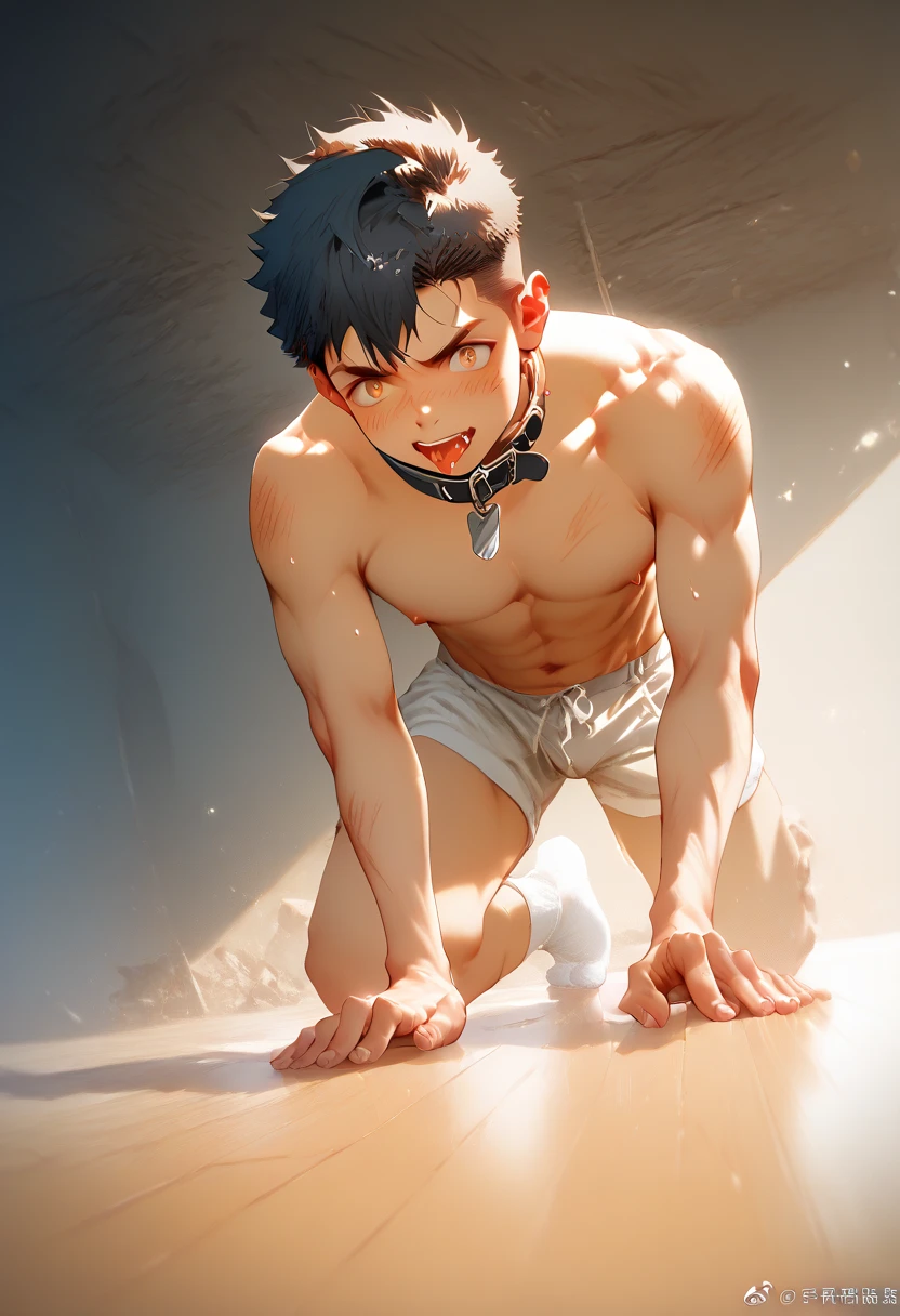 cute boy, boy in fighting pose, dick, young naked boy, dirty, dick cum