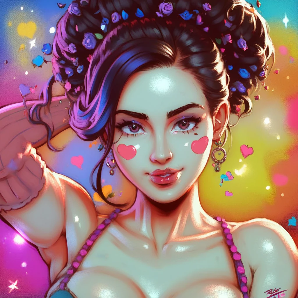 (Seductive psychedelic horror:1.5), Trippy Hentai, body horror, (POV sex:1.4), (Multiple Girls, 1 picture:1.4), (group sex, horny busty women, Nude:1.3), (huge flopping breasts, bouncing aggressively:1.4), (nipples visible, large areolas:1.3), surreal Sex, (LSD trip:1.4), (moaning, Eyes Rolling:1.2), sensual, psychedelic vaginal sex, provocative, colorful, glowing, (perfect ass, perfect vagina:1.3) , (cunnilingus, vaginal penetration:1.4), (lesbian sex, pov:1.4), orgasm face