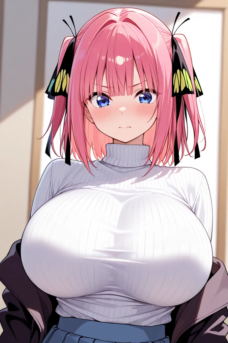 Chica anime con cabello rosado y orejas de gato sentada en una cama., OPPAI, seductora chica de anime, Hermosa catgirl de anime, linda catgirl de anime, biomechanical oppai, Thicc, Anime Catgirl, pixiv 3dcg, Mejor fondo de pantalla de Anime 4K Konachan, Arte detallado de alta calidad 8K, Mejor valorado en Pixiv (RED HAIR) (STEAM)