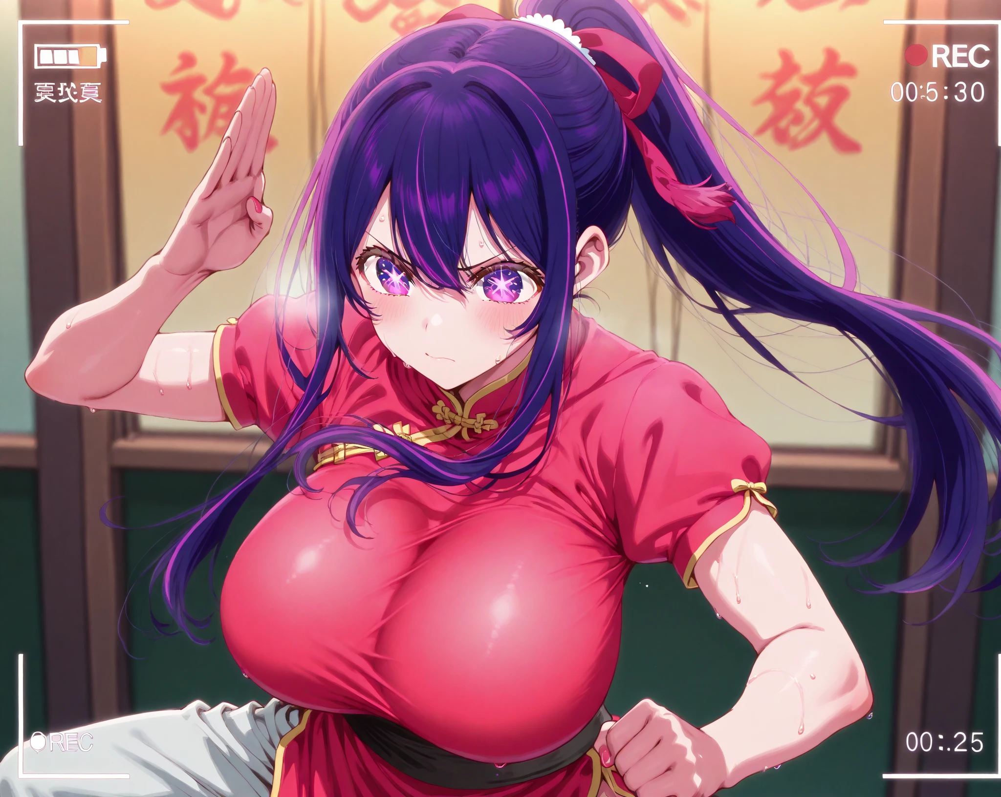 masutepiece,Best Quality,Ultra-detailed,High resolution,Unity 8k壁纸,super detailed skin,Cinematic lighting,Beautiful detailed eyes,Ideal ratio body proportions,(gigantic breasts:1.4), bikini of, underboob, Small bikini,((slim)), Thin, an hourglass figure, Toned, Flat belly, (wide hips), (bear a child on the hip), micro bikini, thick thighs