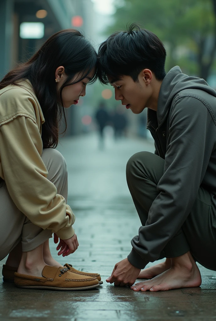 heartbroken couple