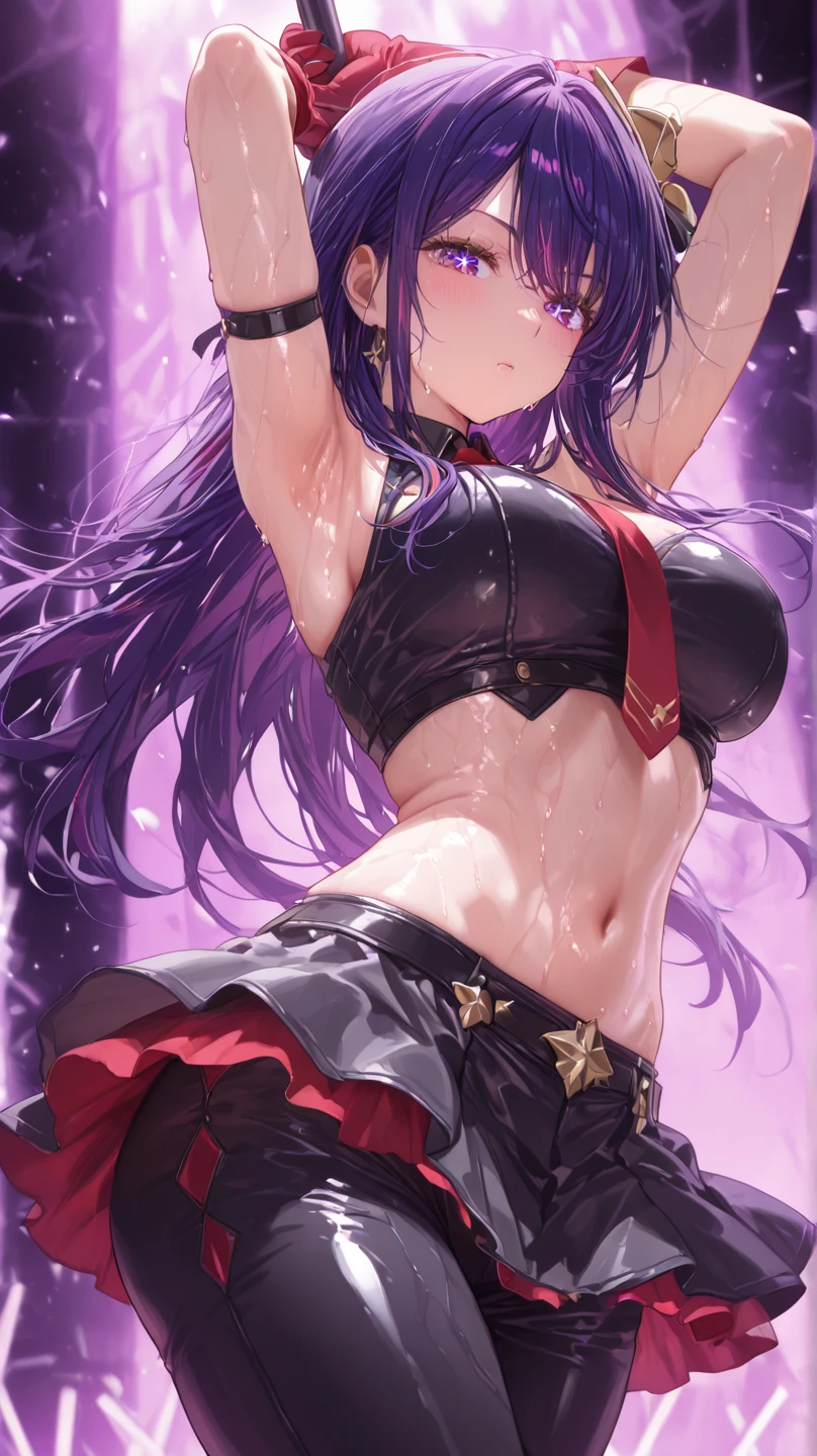 （names）， （（best qualtiy））， （super detailing）， 1 rapariga， （（Toilets））， （（Urinal pools））， spread their legs， white  panties， peace signs，，  15year old， lean legs， 校服， a skirt， Red eye circles， nipple piercing，  drools， White liquid， Wet uniform， sweat leggs， dampness， 耳Nipple Ring， nipple piercing，White sperm drip from the mouth，Stick out her tongue， Stud perforation， a black choker， Loose tie， sockes， serafuku， Scarf， Sailor collar， pleatedskirt， white legwear， a black skirt， short- sleeved， The shirt， White color blouse， Black sailor collar， Blue scarf， Beaded bracelet， Clench your wrists， long fingernails， with her mouth open， ssmile， By bangs， little breast，， perfect hand， Hand details， fixed fingers，（cum on breast：1.4）White looking back_Al_peeping at the viewer， high high quality， rich details​， Perfect image quality，[beast ear：0]