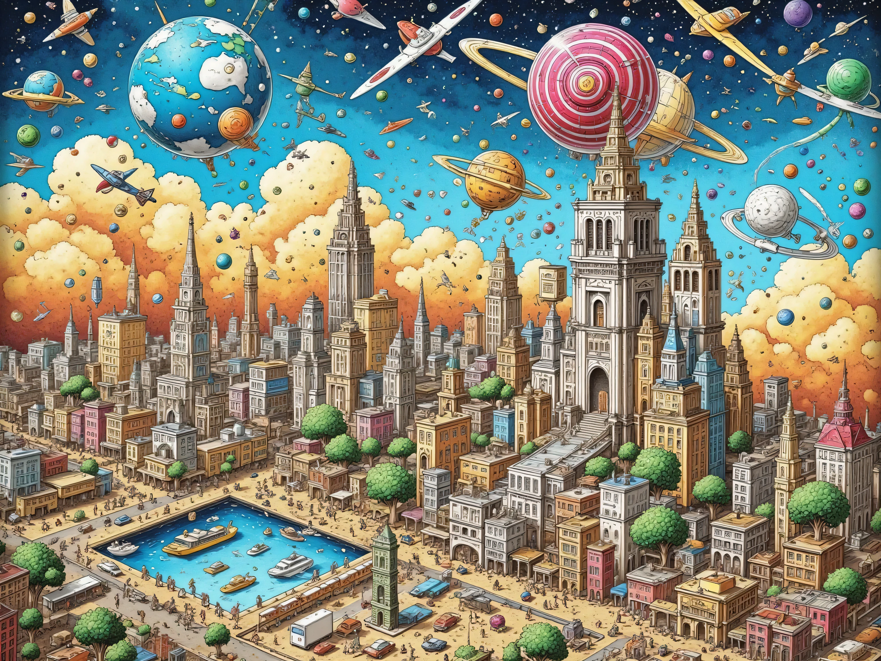 Standing on the  ground, — my head bathed by the blithe air, and uplifted into infinite spaces, — all mean egotism vanishes. I become a transparent eye-ball; I am nothing; I see all; the currents of the Universal Being circulate through me; I am part or particle of God.