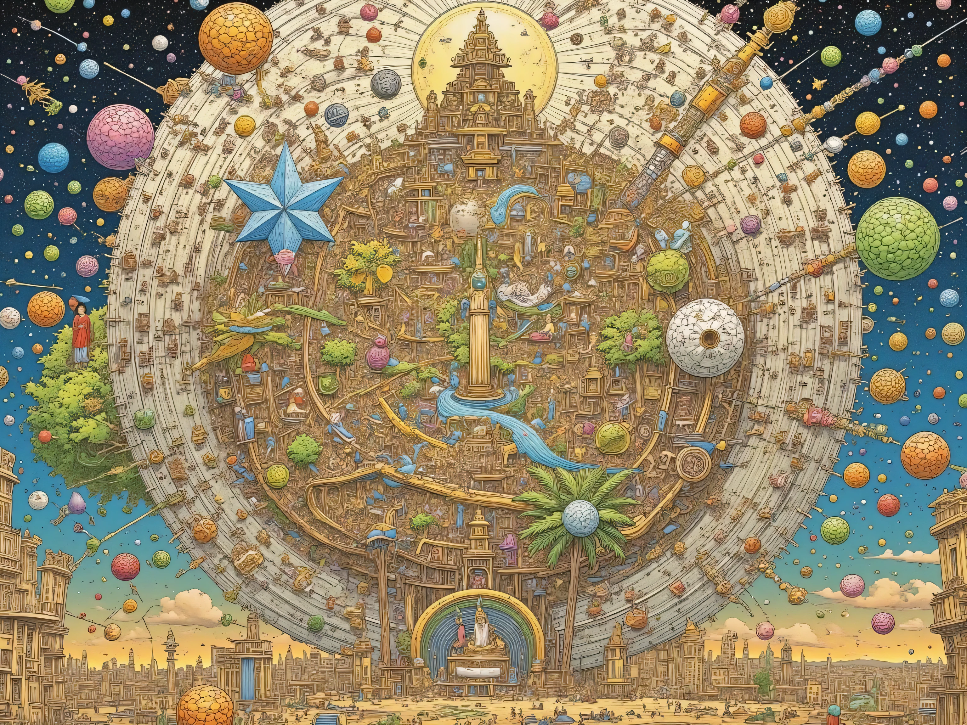 Standing on the  ground, — my head bathed by the blithe air, and uplifted into infinite spaces, — all mean egotism vanishes. I become a transparent eye-ball; I am nothing; I see all; the currents of the Universal Being circulate through me; I am part or particle of God.