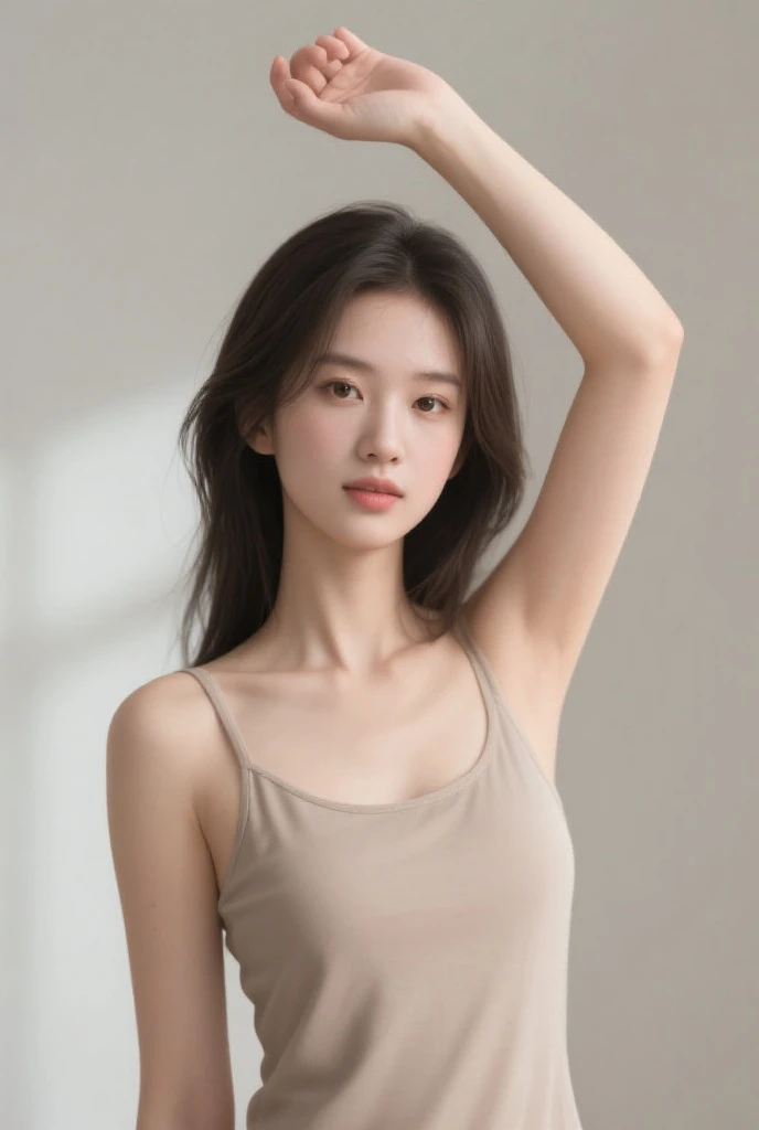 1 Girl,Face,White background,