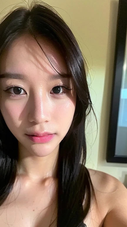 a close up of a woman laying in bed with a pink bra, japanese model, young sensual gravure idol, young pretty gravure idol, realistic young gravure idol, realistic sensual gravure idol, young gravure idol, sophisticated gravure idol, 奈良美智, young skinny gravure idol, beautiful asian girl, oppai