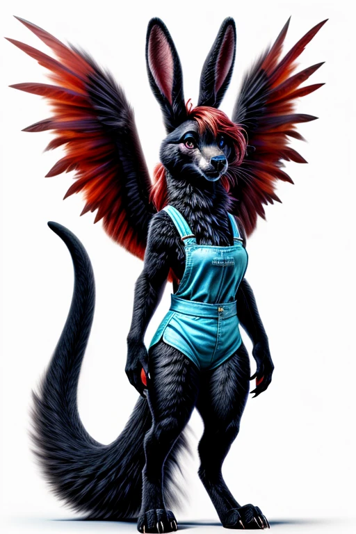 (Masterpiece, high quality, furry commission art, high resolution, detailed), (anthro femboy phoenix, (femboy)), (avian feet, avian legs, talons), white belly, (thick sheath, large balls, heavy hanging balls), (black latex leggings and black latex elbow gloves), solo male, 1guy, (beak), avian, (feathered wings on back), tall, long leg, (by fluff-Kevlar):0.8, lithe body, (thin, girly, petite), ((detailed anatomy)), showing off, (looking at viewer)