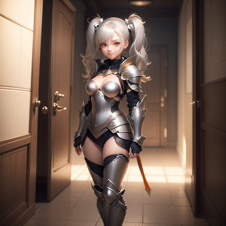 Super cute furry cat warrior in armor, armor is gold and silver and silver, realistic, body portrait, (((bikini armor)), sexy, 4k, super detailed, vray rendering, unreal engine, mid-journey art style, the most beautiful images in the world, amazing location, 4k, 8k, ultra high resolution, high resolution, hdr, smile, ((standing) ))), full body, great place, 4k, 8k, hyper gulity, very detailed, hyper gulity, very detailed, water--V5--S 750 --Q2, ((masterpiece, top quality, high quality, high resolution)), great place, top quality, body portrait, sexy, --auto --s2