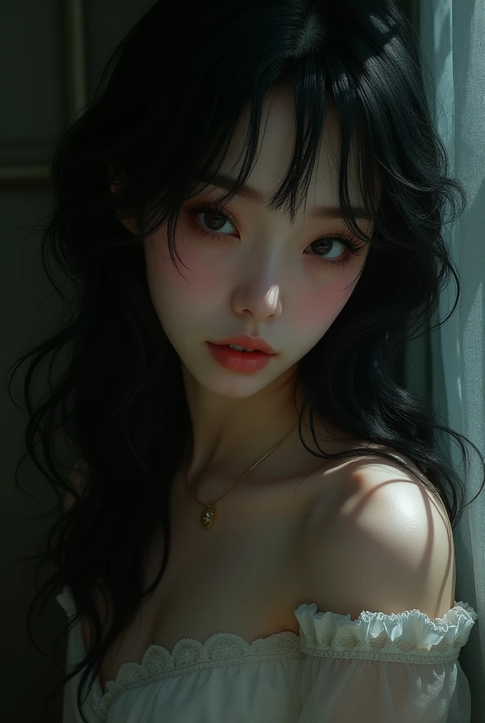 Great lighting,  Cinema Lighting, (Bustling Korean Town),
((SFW)), (highest quality, masterpiece:1.4), Absurd, Ultra-high-definition CG, 8k, High resolution, Beautiful Face, Detailed face, One girl, alone ,Braiding, Toned Up, Shiny skin, Tilt your head, still, bloom, Particles of light, Depth of written boundary,highly detailed eyes and face，Beautiful and fine details，((Every detail、Very big eyes:1.4)),((Clear eyes:1.4)),((double eyelid)),((Slit eyes)),((White of the eye)),((Long eyelashes)),((eye shadow)),((Heavy eye makeup)),((Light on face:1.2))，((Cinema Lighting:1.2)),(Photorealism:1.4),((Fully nude)),(((nsfw)))