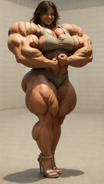 Huge thick muscular legs floating with no torso no head, just legs detatched legs, extra breasts, huge breasts, extra rms