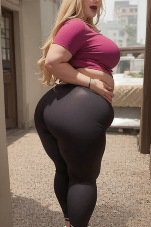 (super realistic), (on an outdoor chair), a busty woman with big breasts, with a full body, with huge breasts, with a huge ass, super plump ass, wide buttocks, high, pouting ass, lots of moles on the butt, fair and transparent ass, (((wearing erotic underwear)))), (wearing pantyhose))))), (butt facing the audience), (close-up photo), (light shining on the ass, the butt reflects), (the body is covered with sweat), 80k, Photography, masterpiece, best quality, from behind, sfw, red lips, (1 girl with blue eyes and long blonde curly hair), wide ass, ((bent over)), from behind, various poses.