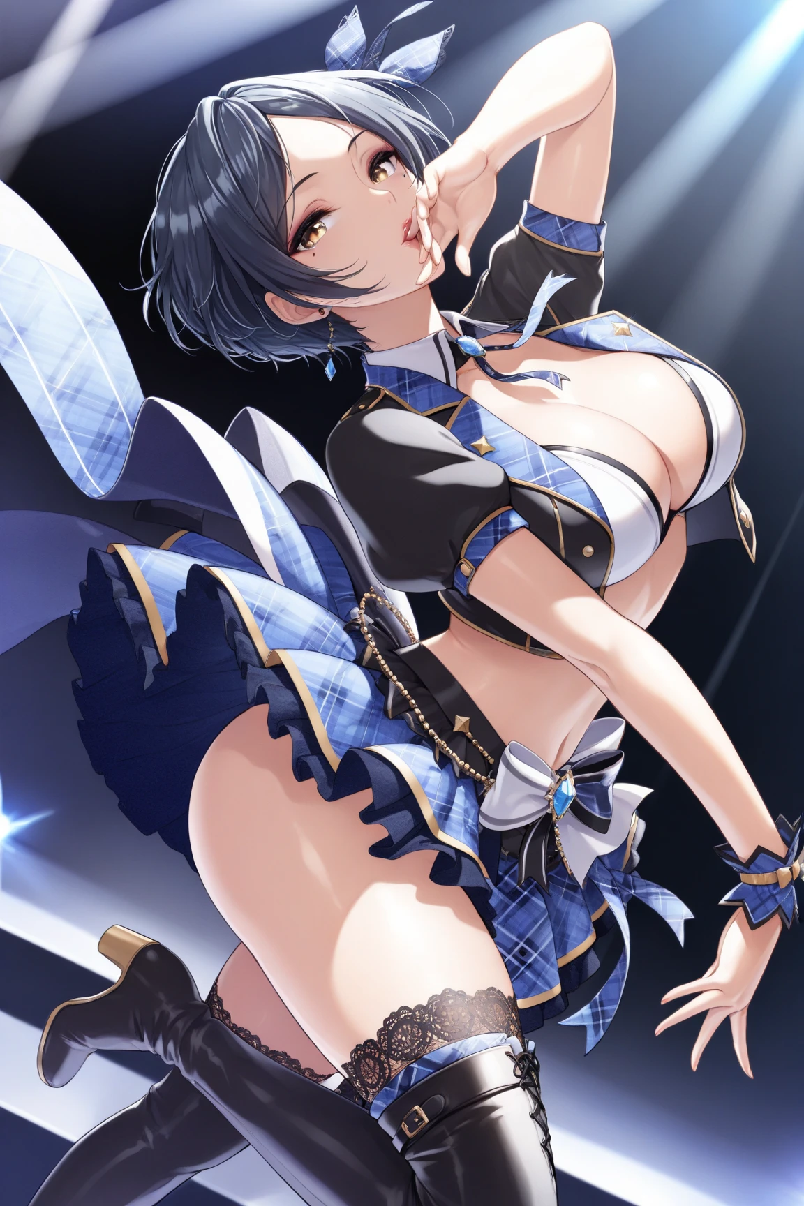 One girl, Mirai Kasuga, (Highest quality, unity 8k wallpaper , masterpiece, Very detailed:1.2), (Lens flare, Particles of light, Shine), Big Breasts, ahegao, orgasm face, sexual climax, bitch, blush, Open your mouth, (Embarrassing:1.1), (blush:1.2), (orgasm:1.1), charm, (shout:1.1), (Move a row:1.1), Sweat, Heavy breathing, Highest quality, Very detailed, High resolution, Very detailedCG, Official Art, Idol Costumes, White Dress, Off the shoulder, Light blue ruffle skirt, ((BTBS)), ((nsfw:1.2)), sex, Missionaries, sex, heterosexual, vagina penis, Straddle, Cowgirl, Top Girl, Expansion Division, penis, missionary, ((gang rape:1.2, 2boys)), ((1boy, penis, imminent penetration, lying, on back, spread legs)), sex with men, From below, Perfect body, Bedroom, White bed