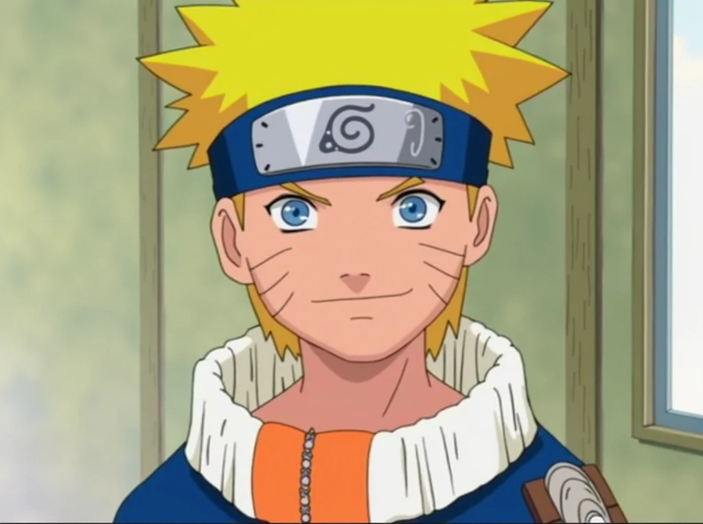 Create a character with the following characteristics: Pale Skin: has very pale skin, almost white. hair: Her hair is a light brown color and is quite messy., usually in peaks. eyes: He has green eyes with a mark on his neck with the clan mark.. He has a headband from the Sand Country of Naruto on his head.
