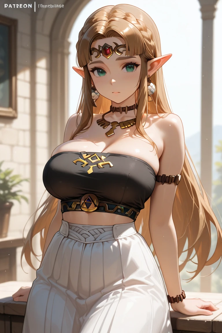 Ana of Arindel showing big breasts, Sunnyday
