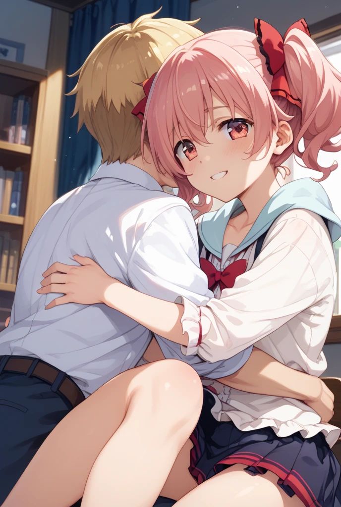 high school girl、Cluttered classroom、Sex、The moment of 、The momentum is amazing、surprise、smile