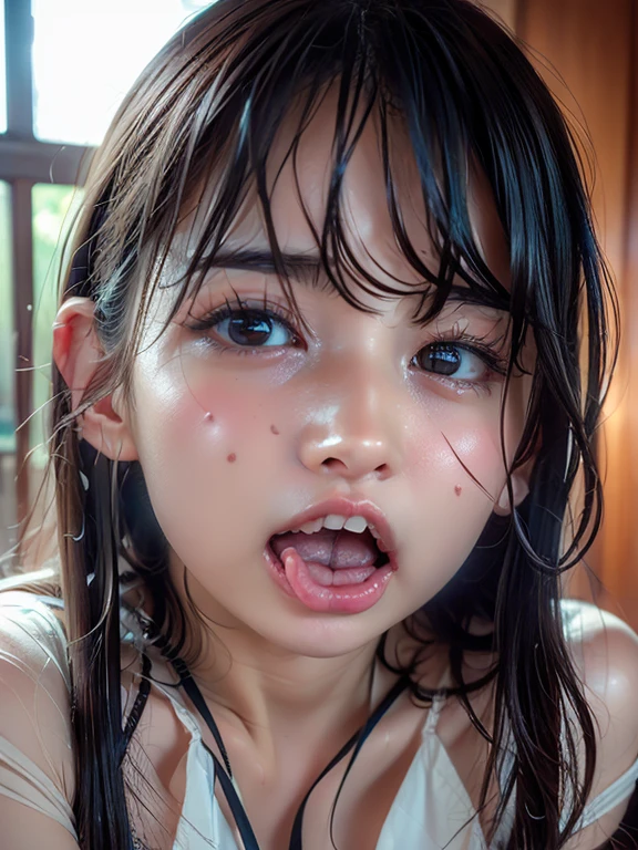 masterpiece of ExtremelyDetailed (ProfessionalPhoto of Stunning women:1.4) Looking at Sky, (((Downpour))), BraidHair with bun, (Joyful Expressions LifeLike Rendering), ((Extremely detailed beautiful face and eyes)) BlushAhegao SmoothArmpit LiquidSoap WhiteBubbles (((WetHair))) BREAK PUNIPUNI ((Britney Spears))britneyspears-smf, Beltbra, MysticSight, (Torrential Rain:1.4) (SparklingDrops:1.28) (Overflowing HUGE Underboob Overflowing WaterDrops Overflowing water)(((WetHair WetFace WetSkin:1.37))), (SFW), HiddenHands, MotionBlur (BokeH:1.4), (no extra limbs), (no extra eyebrow), DynamicAngle