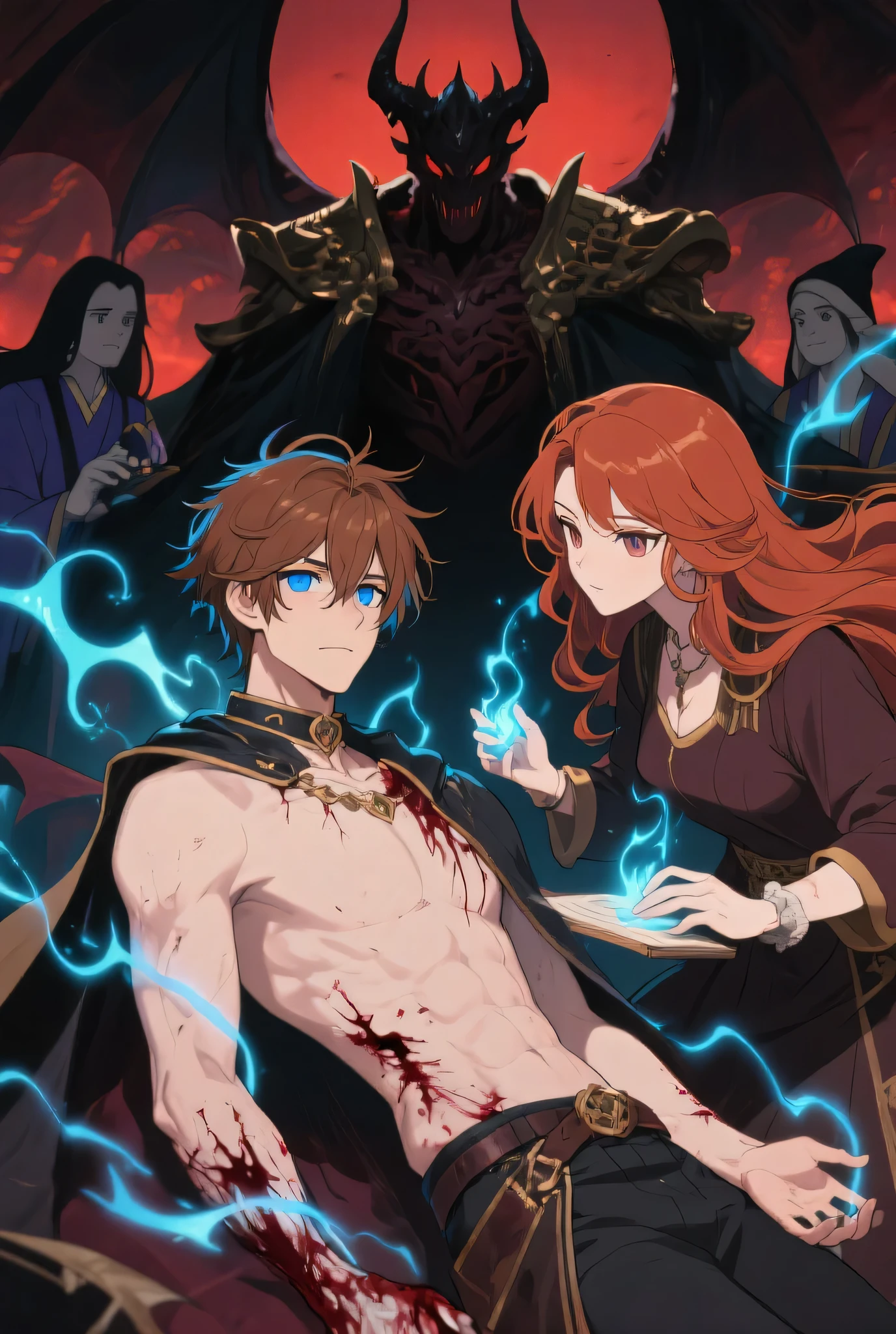 ((highest quality)), ((masterpiece)), (be familiar with), Perfect Face、The Enchanting Body of Celica(FE)、female1peopleと男1people、Red hair、The perfect proportions、semi-long、necklace、Bangles、Caster wheel、Luxury Accessories、first round、Fallen into evil、Skeleton Fall、Blank look、Skull engagement ring、empty eyes、Eyes with lost highlights、Lifeless Eyes、Expression in love、Dark Room、Red magic circle on the floor、大量のSkeleton Candelabraと蝋燭、darkness、A large number of skull objects、Big magic circle on the floor、Skeleton Candelabra、Luxury Jewelry、Skeleton Crown、Large skull pendant、Bone ornaments、Skull Accessories、Temple of the Skeletons、Skeleton Crown、The 70-year-old Skull King is a man、A ton of skeletons、pregnancy、Last month of pregnancy、全naked、naked、Becoming a bony body、70The 20-year-old Skull King is my husband、70Become the wife of the 20-year-old Skull King、70A friendly pairing with the aged Skull King、70Cuddling with the old man Skull King、70Old man Skull King is a skeleton、Black bed with luxurious bone decor、Wear a skeleton on your head、incorporated into bones、Bed In、Making love in bed with 70-year-old Skull King、70Being petted by the old man Skull King、Embracing and deep kissing 70-year-old man Skull King、70Old man Skull King fondles her breasts and touches her pussy while deep kissing her、I love the 70 year old man Skull King、70-year-old man hugs Skull King、Take off your clothes、全naked、Bedroom