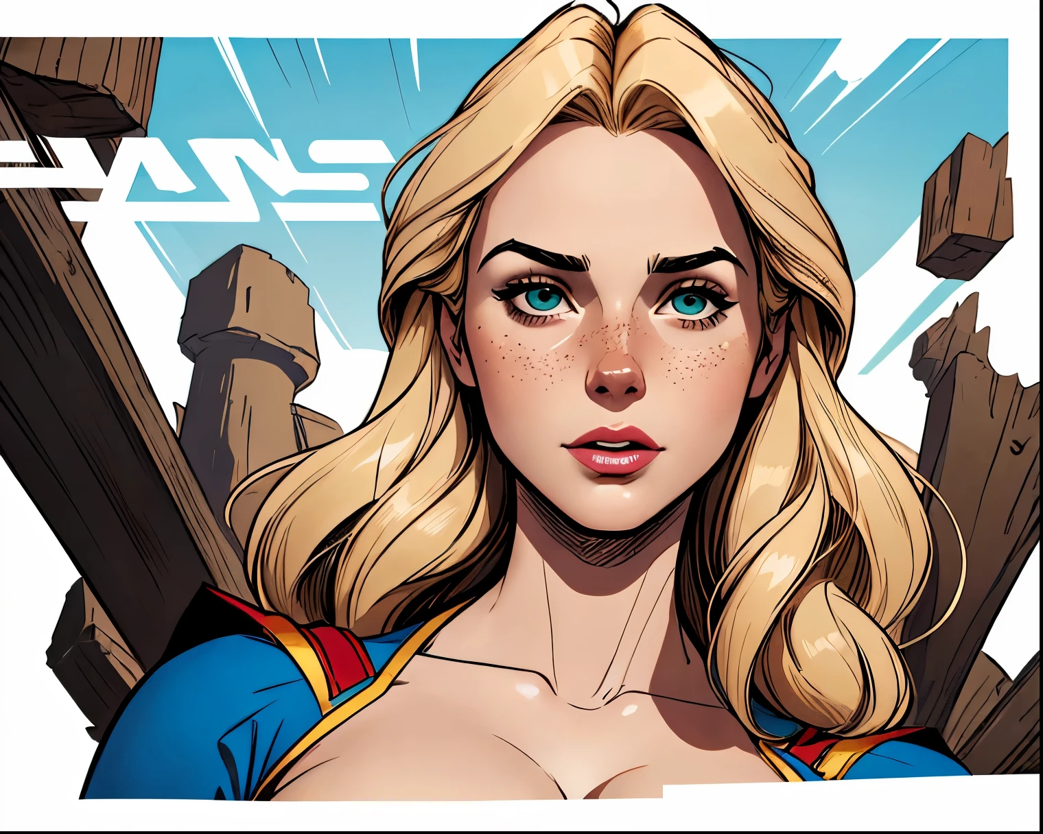 Linda poses in portrait mode Cartoon character in dynamic pose two women with freckles on their faces Disney Princess Anna de Arendelle q a woman in a superhero costume flying through the air, supergirl, Gal Gadot as Supergirl, female superhero proportions, superman pose , Emma Watson como Supergirl, Cory Chase como um atlante, a super and , superhero body, visual de anime da supergirl , Chris Moore. ar tgerm, super realistic photo, Supermodelo, Super-Homem, with a large axe, standing in a forest , female, druida female, Half-warrior woman, a prosperous woman in a costume posing for a photograph, Ela-Ra, Ela - RA, Betty Cooper, Artgerm and Lois van Baarle, , lois van Baar le and Ross draw , The Princess of Power, Cory Chase como um atlante, dc comics art style, comic book character design from the 90s, por Craig Thompson retrato, beautiful digital illustration , high quality portrait , comic art, character design portrait, white background Buso and , GREEN EYES, diamantes, a close up of a woman with long blond hair and a black dress, with pale skin, macio, Flawless and pale skin, pale and dazzling, a cartoon of a woman with a sword and a sword, , Ela-Ra, Ela - RA, artgerm and lois van art, zenescope , beautiful comic art, Adam Hughes , Germe m of ar t e war ren louw, ue. Scott Campbell---, Ivan Talavera style and Germ of Art, comic art Phil Noto , painting of Gal Gadot , germ of art t comic woman in a and mature air poses for a photo, air mor , air mor , air mor cavaleiro, air mor, Girl in armor, Guerreira, Musculosa, a close up of a woman wearing a and a cape, germ of art and atey ghailan, extremely detailed germ of art, alena aenami and germ of art, wojtek fus, germ of art detailed, germ of art. high detail, germ of art julie bell beeple, germ of art and lois van baarle