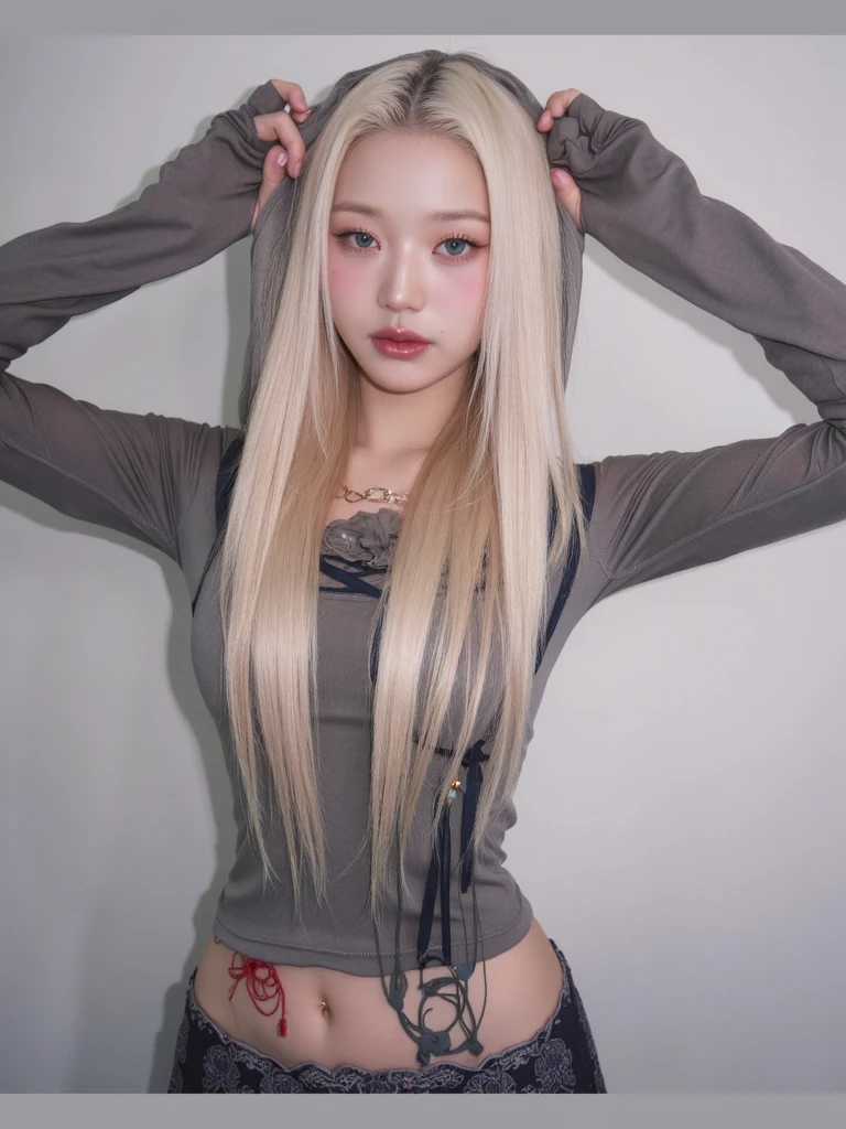 Asian blonde