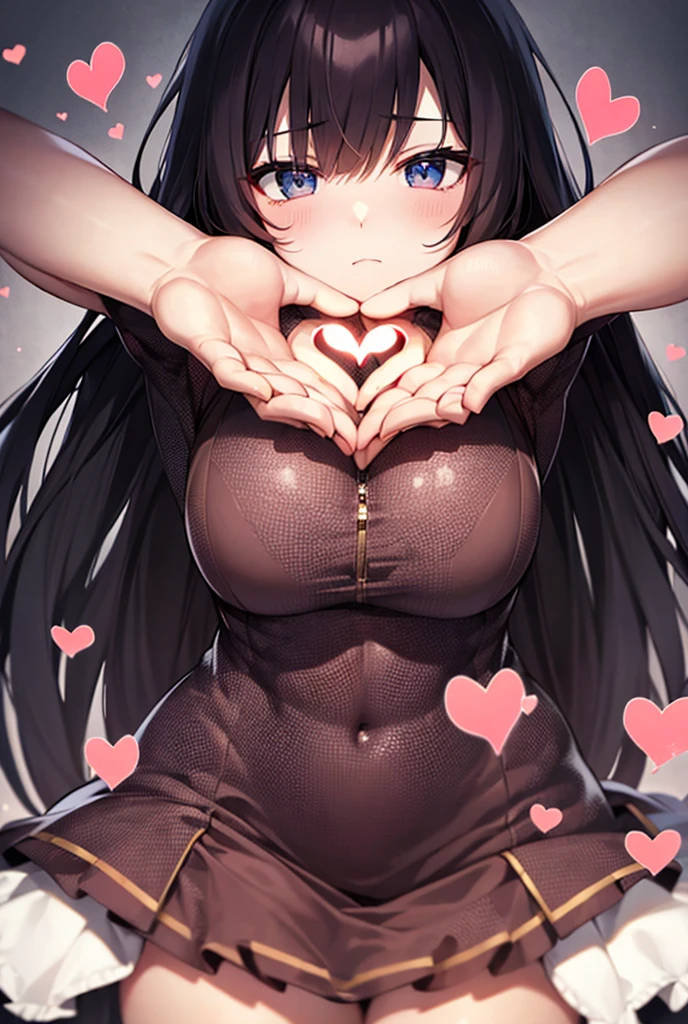 Beautiful woman, with large, voluptuous breasts, stunning and naked, Kanroji Mitsuri from Demon Slayer, depicting a heart symbol (♥:2), a very beautiful scene of intimacy (1.9), perfectly positioned and engaging (1.3), evoking a sensation of ecstasy (1.3), showcasing intense movement (1.2), featuring a bit of clothing (1.2), with half-closed eyes (2), expressing a crying face (1.7), inducing aphrodisiac feelings (1.2), accompanied by big tears (2), displaying a body that shakes violently (1.5), focusing on the intimate area (