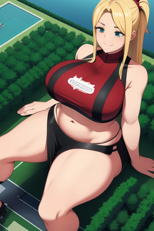 akebisasaki, giantess, Only one girl, volleyball uniform, holding ball, volleyball, Lying down, Sleeping girl, (character Sleeping girl on a mountain top next to a city))), (Super huge high school girl bigger than a island)), Pleasure, Trying to crush a miniature metropolis, (hugebreast), (destroyed city)), erect nipples, Long legs, Tightens abs, crash city, tiny city, micro city, skinny pants, big assa, city, (Sweat)), (Falling sweat))), Thighs, giga giantess, huge craters, Woman crushing a building, Steam from the body, ravines, cracks in the ground, earthquak, blue sky, City, (Background on the street)), (The Girl Who Crushes the City))), View from between the legs, first-person view, first-person view, anime, first-person view, anime, best quality, masterpiece, highres