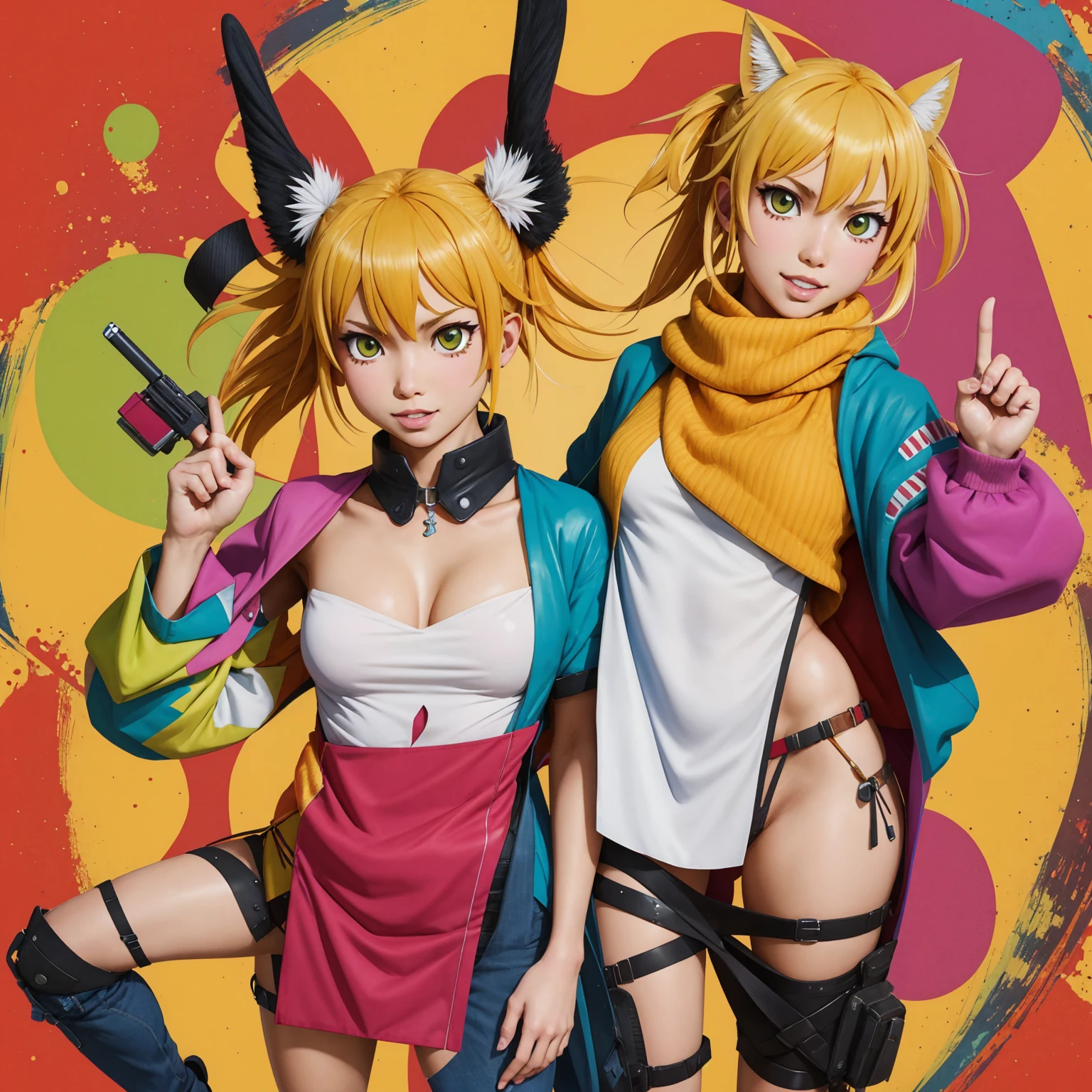 PUNIPUNI KAWAII, a beautiful Pink hair gamer girl, beautiful detailed Blue eyes with (Sparkling Highlights:1.28), beautiful detailed lips,extremely detailed eyes and face,longeyelashes,in a ((Pikachu(Yellow hoodie))) (Moe Sleeves:1.2), (Professional photo:1.37), Huge breasts (Overflowing Gigantic cleavage:1.28) close up down blouse, (perfect lighting) navel, Radiant PearlSkin with Transparency, Dynamic Joyful Expressions LifeLike Rendering, ((Lying Back from Directly Above:1.2)) bedroom