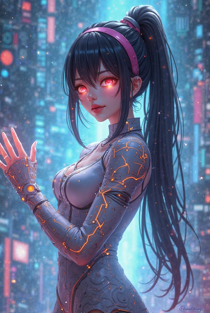 (A beautiful woman, laboratory, Biotechnology Research, Genome sequencing, Advanced technology:1.1), (Futuristic, Science fiction:1.2), (produced, digital rendering), (bright, Sterile environment), (Containers containing liquids, High-tech equipment), (microscope, DNA Sequencing Machine), (强laboratory照明), (Scientific precision), (Complex genetic structure), (Full of energy, Futuristic colors), (Detailed facial features), (现代laboratory服装), (laboratory助理), (State-of-the-art research facilities), (Advanced genetic engineering technology), (CuttingEdgeTechnology), (high resolution, 3D visuals), (Life Science Innovation), (Attention to detail), (Subtle symbolism), (Dynamic perspective), (Smooth, Modern Architecture), (Bioengineering breakthrough), (Groundbreaking Discovery), (Genetic manipulation), (Interesting experiment), (Every move is precise), (Biology Program), (Biomedical Innovation), (cooperate), (Uncovering the Secrets of DNA), (Sexual progress in genetics), (Beautiful with), (Fusion of art and technology),