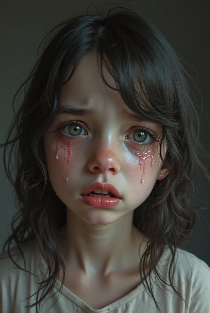 Super sad face