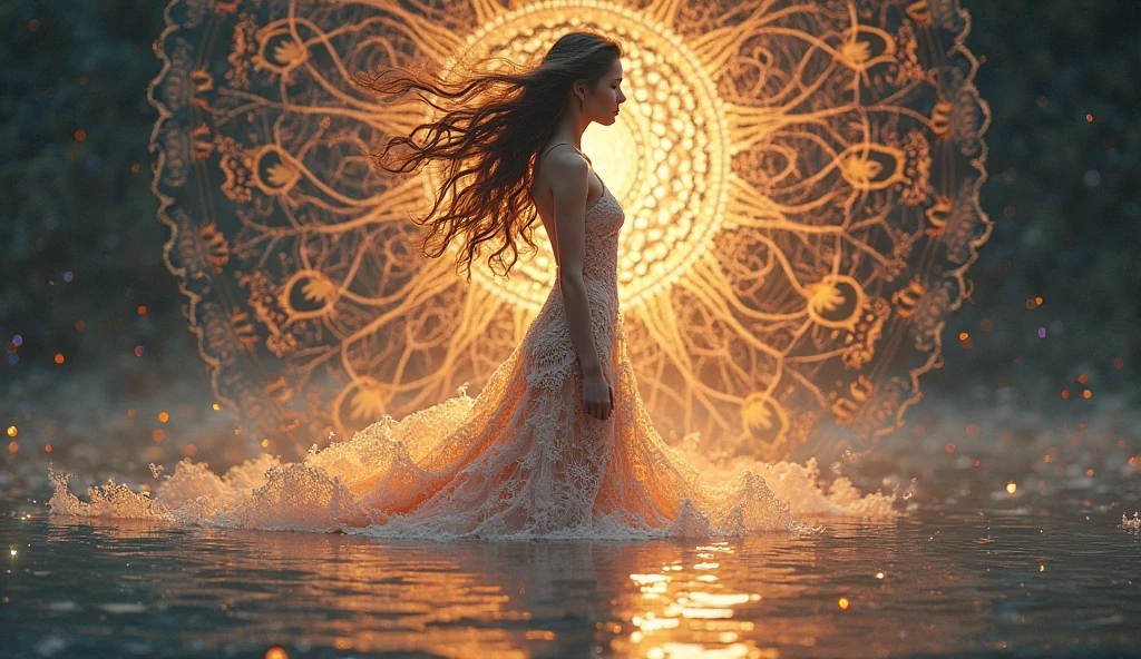 official art, unity 8k wallpaper, ultra detailed, beautiful and aesthetic, masterpiece, best quality, (zentangle, mandala, tangle, entangle), (fractal art:1.3) , 1girl, red flowers, extremely detailed, dynamic angle, cowboyshot, the most beautiful form of chaos, elegant, a brutalist designed, vivid colours, romanticism, by james jean, roby dwi antono, ross tran, francis bacon, michal mraz, adrian ghenie, petra cortright, gerhard richter, takato yamamoto, ashley wood, atmospheric