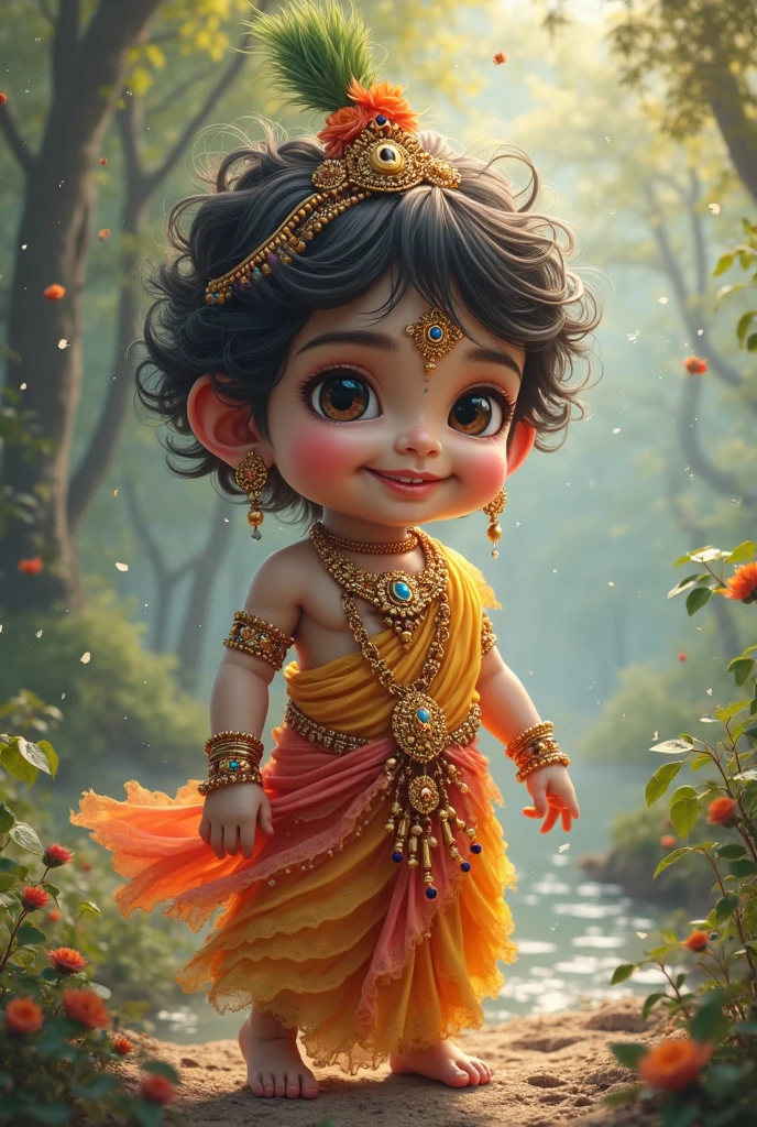 Lord Krishna child image