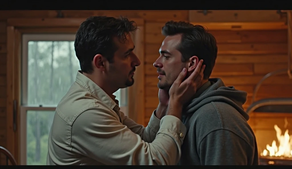 Henry cavill naked while kissing a boy