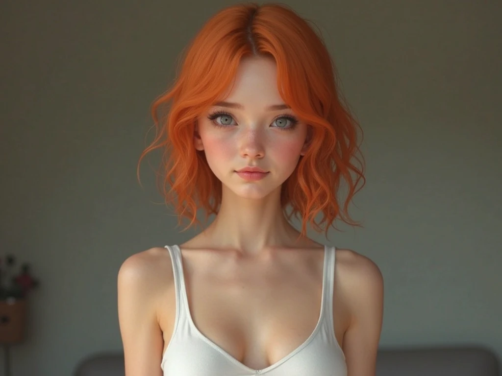 a woman, best quality, hazel eyes, middle part long auburn hair, torso head picture, nikon d850 film stock photograph 4 kodak 400 camera f1.6 lens rich colors hyper realistic lifelike texture natural lighting trending on artstation cinestill 800, (100mm lens), mature face <lora:paula_eal_v7:1>