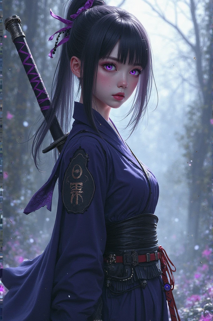 8K,Women in traditional Japanese kimonos fighting,(Dark Shot:1.4), 80mm, (Dark Shot:1.4), 80mm, A magnificent reality, Big eyes,Black short bob hair,Black and purple butterfly hair ornament,Black kimono and red obi,黒と紫のButterfly embroidery(精密なButterfly embroidery),Purple eyes(Purple Effect),mat, art,Horror movie lights, Photo Lab, High resolution, 複雑で非常にdetailed, (Depth of written border:1.4), (Dark Shot:1.22), (artステーション:1.2), 超detailedな, dramatic, Intricate details, (Technicolor:0.9), (Rutkowski:0.8), Like a horror movie, detailed, Soft Light, sharp, Exposure Blending, Medium Shot, (Noir:0.4), horror light,sharp, Exposure Blending、Medium Shot,Photorealistic RAW photos of the highest quality。Backlight, Cinema Lighting, Film Grain, 50mm lens, Nikon D850,Realistic Skin,ファンタジーart,キャラクターart,超High resolution,Muscular and slim body,super Realistic Skin,Late Night,Underworld demon makeup,Battle Scenes,Action Scenes,Action pose,激しいAction pose,fierce fighting,Holding a dagger,Acrobatic pose,Fighting Style,Butterfly embroidery,Dim forest,