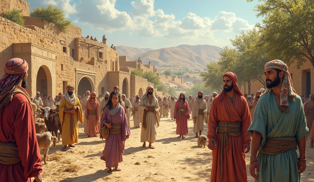 Creating realistic images of the people of Israel in the Old Testament according to the Bible