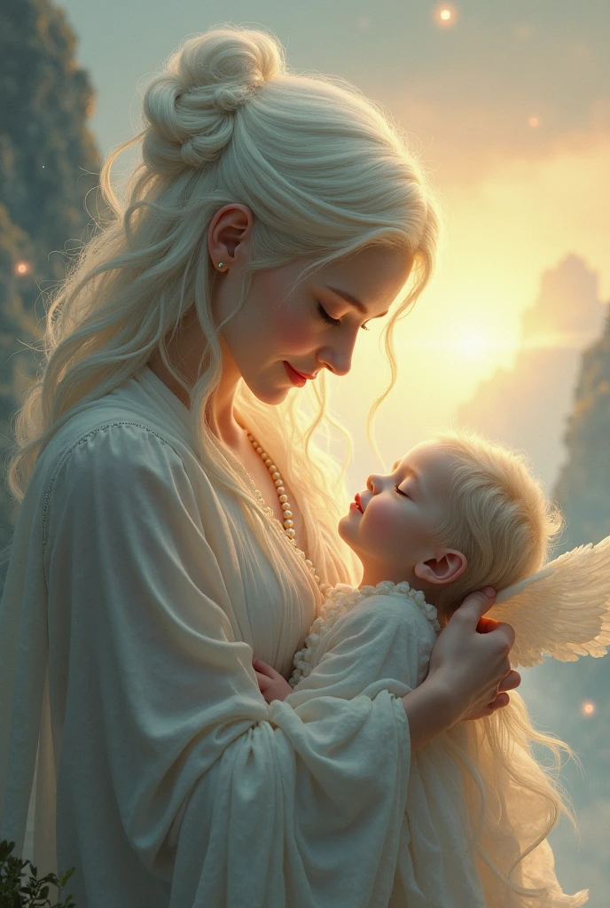 Guardian of the dream ( sleeping child)
